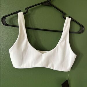 Alphalete White Women's Bra